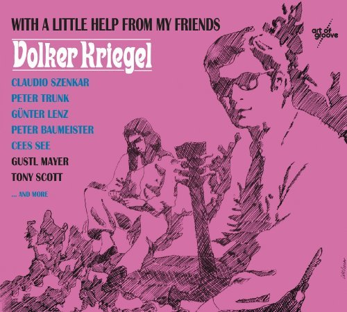 VOLKER KRIEGEL - With A Little Help from my Friends - CD 1968 MadeInGermany Krautrock Jazzrock