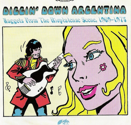 VARIOUS - Diggin down Argentina - CD 1969- 1975 Crazy Apple Psychedelic