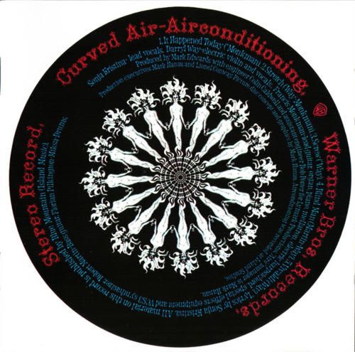 CURVED AIR - Air Conditioning - CD 197 Warner Brothers Progressiv Psychedelic