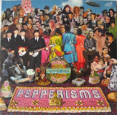 PEPPERISMS - Around The Globe - LP QDK Media Psychedelic