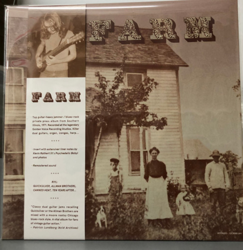 FARM - Farm - LP 1971 black 18 g repress Guerssen Psychedelic