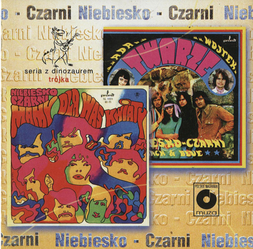 NIEBIESKO CZARNI - Mamy Dla Was Kwiaty  Twarze - CD Polskie Nagrania  Muza Beat Psychedelic