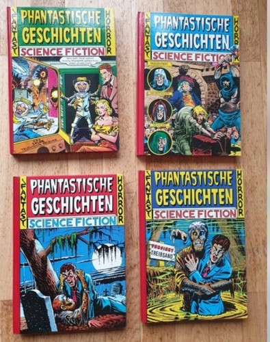 PHANTASTISCHE GESCHICHTEN - Hethke - Band 1 bis 4 komplett  Comic Comics