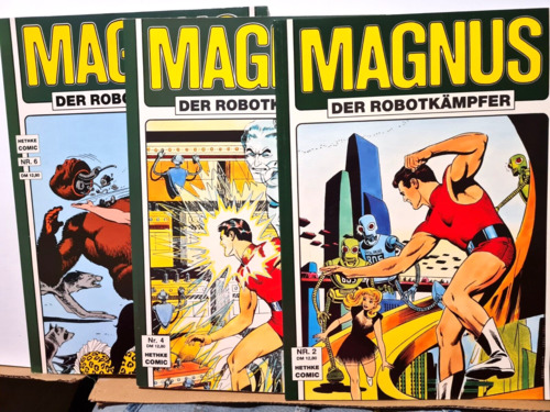 MAGNUS DER ROBOTKMPFER  8 BNDE SOFTCOVER - Hethke - Comic Comics