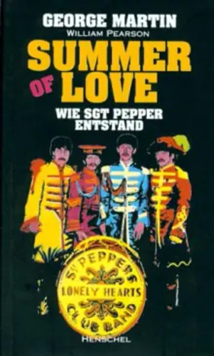 GEORGE MARTIN - Summer Of Love - Buch Henschel Verlag Progressiv Krautrock