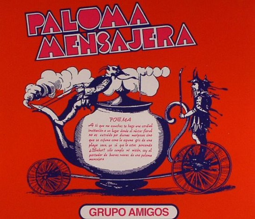 GRUPO AMIGOS - Paloma mensajera - CD 1973 Peru Guerssen Psychedelic