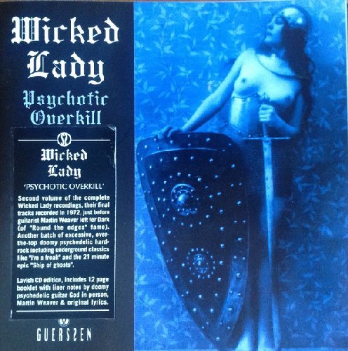 WICKED LADY - Psychotic overkill - CD 1972 Guerssen Psychedelic