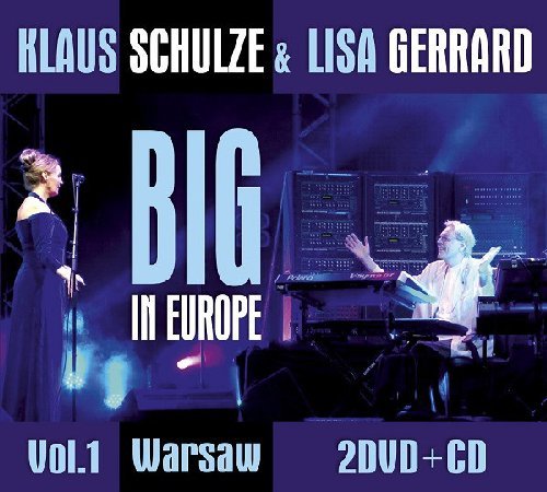 KLAUS SCHULZE & LISA GERRARD - Big in Europe Vol. 1 - Warsaw - 2 DVD  CD MadeIn Elektronik