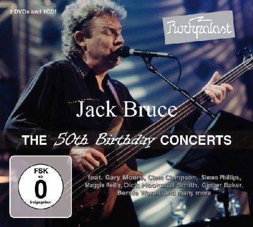 JACK BRUCE & FRIENDS - Rockpalast The 5th Birthday Concerts - 2 DVD  CD MadeI