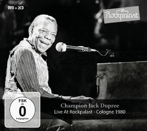 CHAMPION JACK DUPREE - Live At Rockpalast � Cologne 198 - DVD  2 CD MadeInGerm Jazz