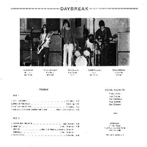 DAYBREAK - Daybreak - CD 1971 Gear Fab Psychedelic Garage