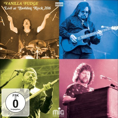 VANILLA FUDGE - Live At Sweden Rock 216 - CD  DVD MadeInGermany Psychedelic