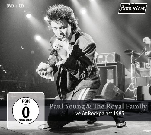 PAUL YOUNG & THE ROYAL FAMILY - Live At Rockpalast 1985 - CD  DVD MadeInGermany Pop