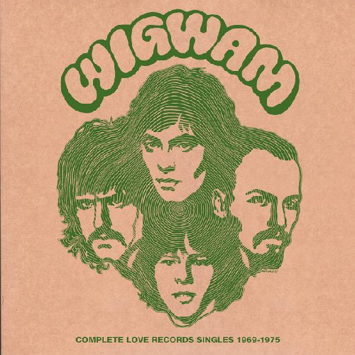 WIGWAM - Complete Love Records Singles - 6 x7inch black Svart Progressiv