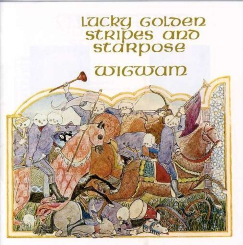 WIGWAM - Lucky Golden Stripes And Starpose - 2 LP purple Svart Progressiv