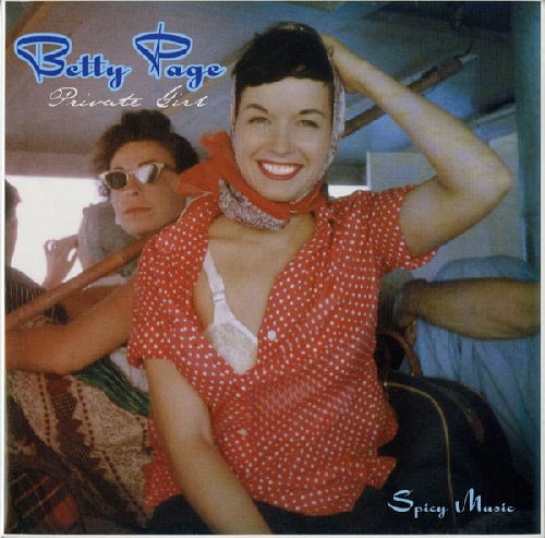 BETTY PAGE - Private Girl  Spicy Music - LP QDK Media Jazz Rock