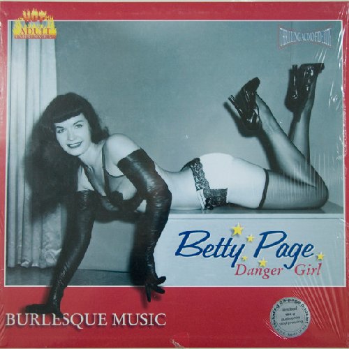 BETTY PAGE - Danger Girl  Burlesque Music - LP QDK Media Jazz