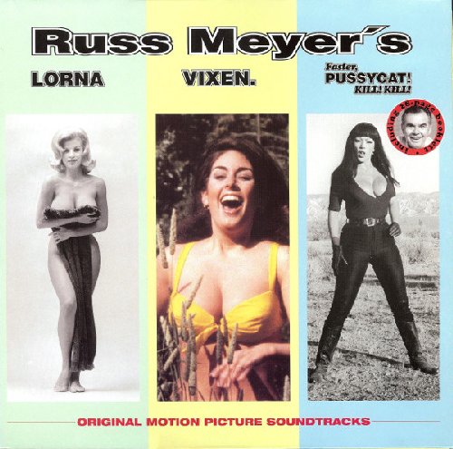 RUSS MEYER - Lorna Vixen  Faster Pussycat Kill Kill - LP black QDK Media Soundtrack